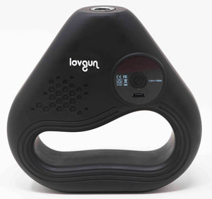 Lovgun Therapy and Erotic Massager with Belt & Stud