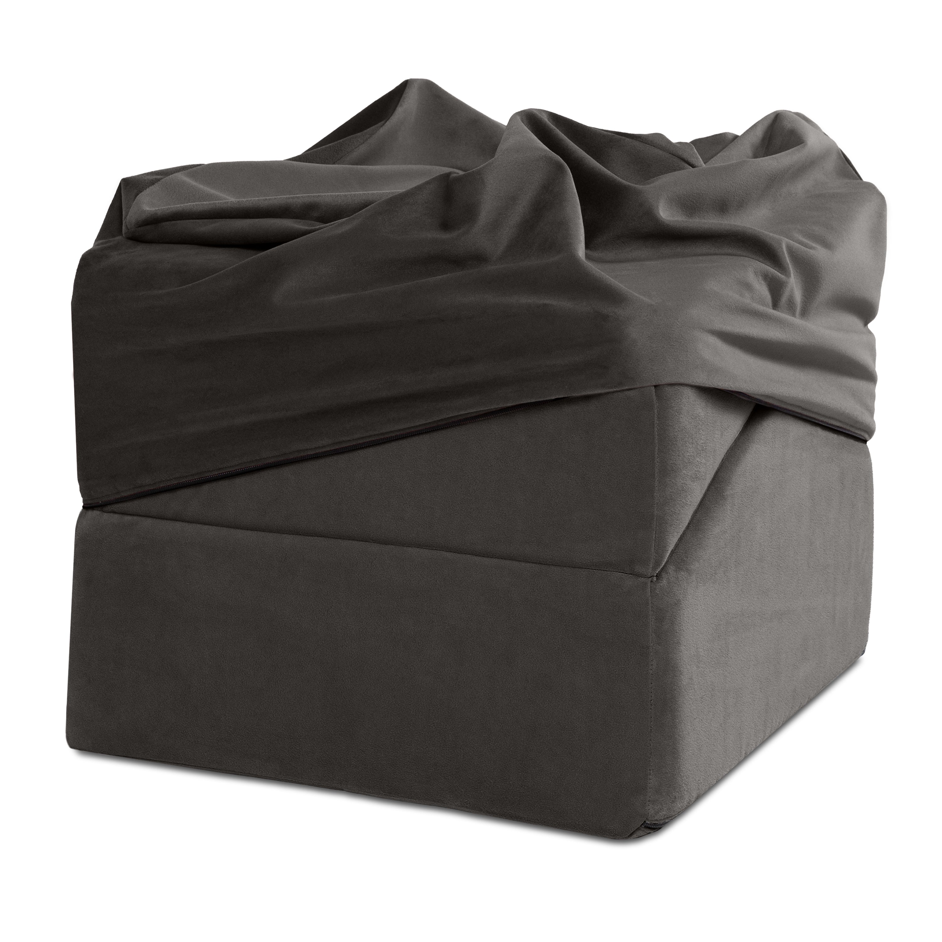 Liberator New and Improved Flip Ramp and Ottoman Couples with Slip Cover