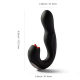 Joi Pro Rotating Head G-Spot Vibrator & Clit and Anus Licker with Remote Control