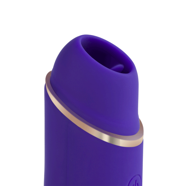 Abby Mini Clit Licking Vibrator Tongue Sex Toy Purple