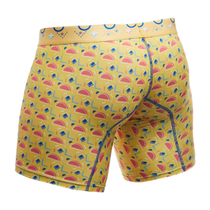 Male Basics Hipster Mid Thigh Boxer Brief Radiance Yellow