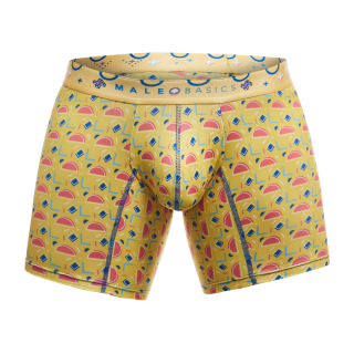 Male Basics Hipster Mid Thigh Boxer Brief Radiance Yellow