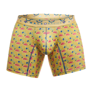 Male Basics Hipster Mid Thigh Boxer Brief Radiance Yellow