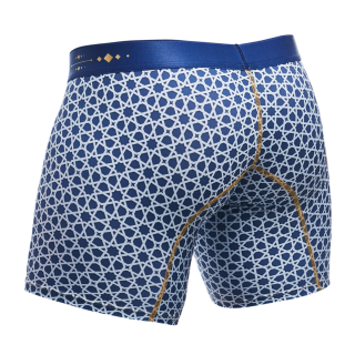 Male Basics Hipster Mid Thigh Boxer Brief Stellar Blue