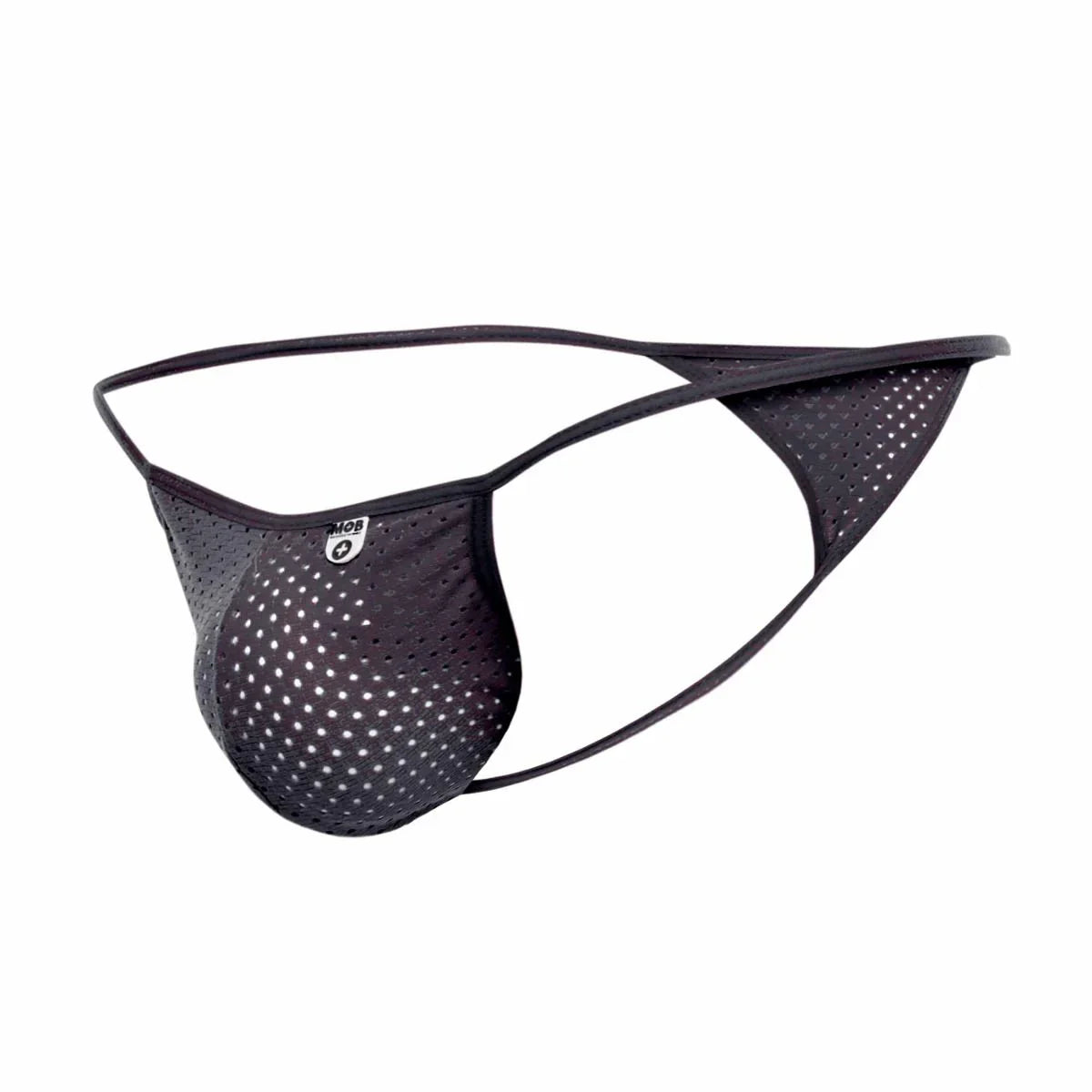 Male Basics Mob Men's Sexy Microfiber G-String Gray