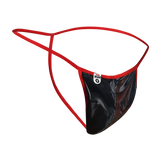 Male Basics Mob Men's Sexy Sheer T Back Thong Black Mirror