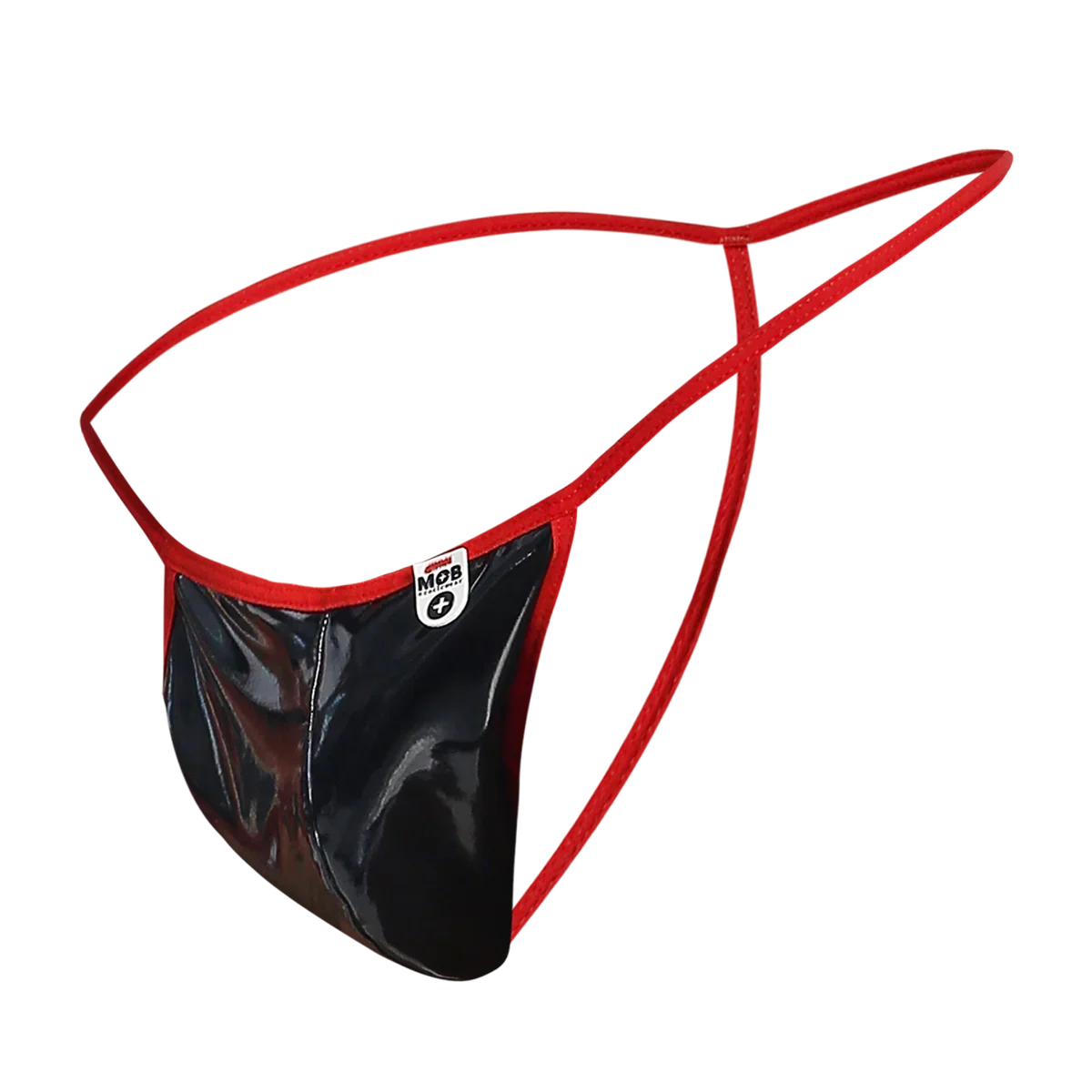 Male Basics Mob Men's Sexy Sheer T Back Thong Black Mirror