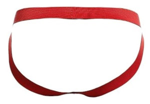 Male Basics Mob Fetish Swim JockStrap Red