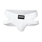 Male Basics MOB Men's Eroticwear X Style Jock White