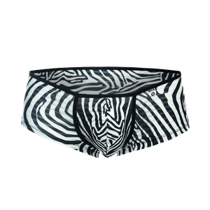 Male Basics MOB Men's Boyshort Animal Print Zebra