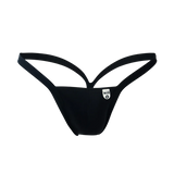 Male Basics Mob Y Buns Thong Black