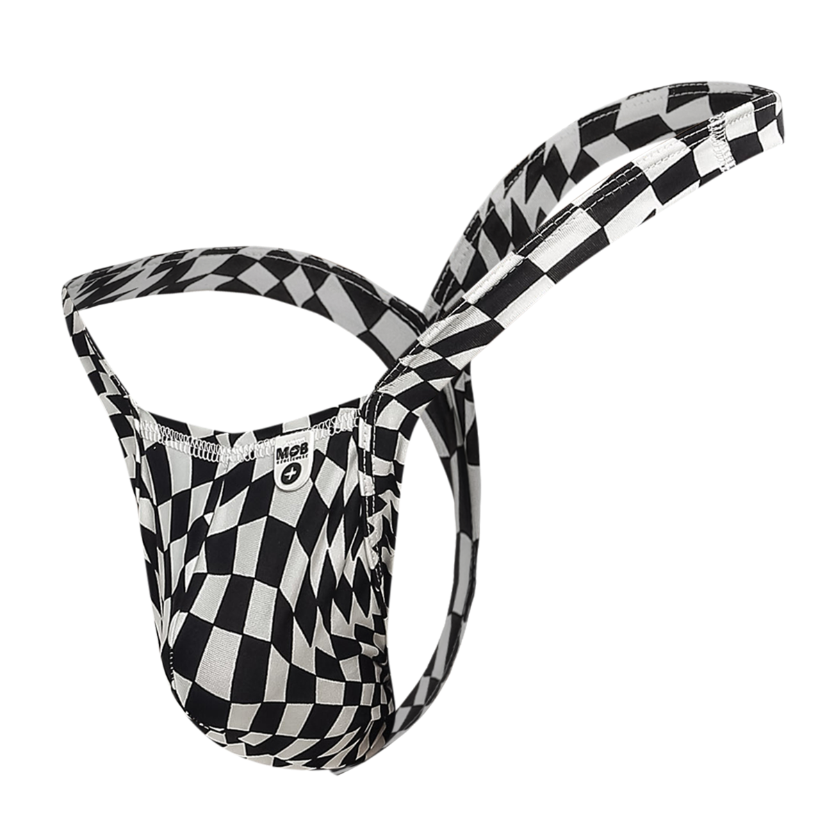 Male Basics Mob Y Buns Thong Checkers
