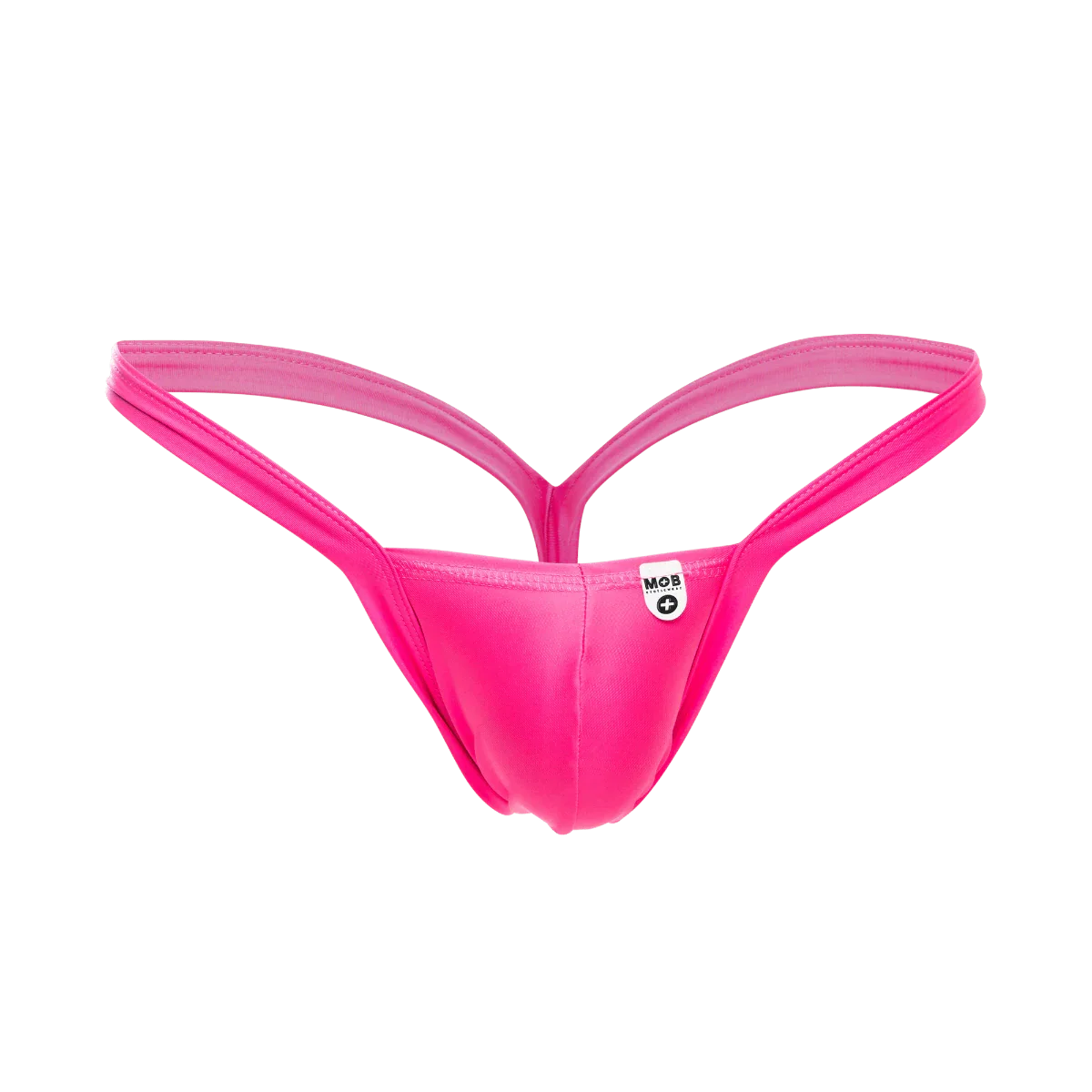 Male Basics Mob Y Buns Thong Hot Pink