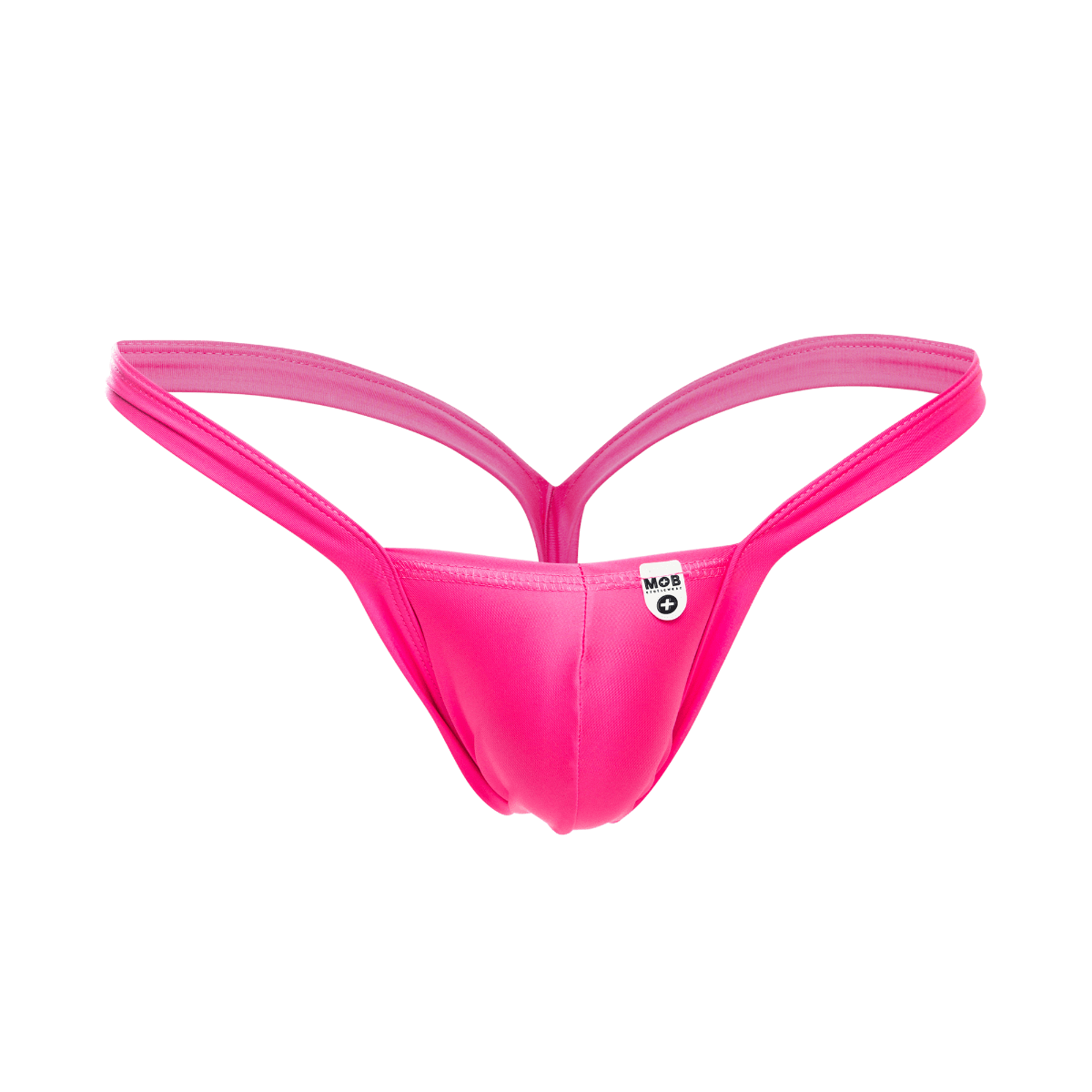 Male Basics Mob Y Buns Thong Hot Pink