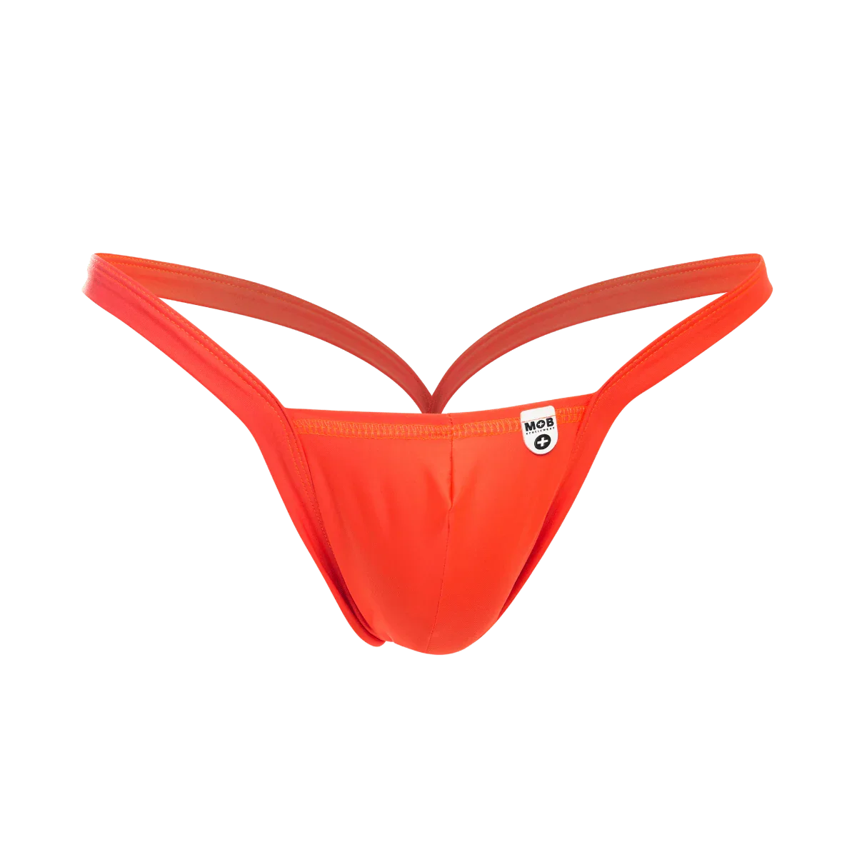 Male Basics Mob Y Buns Thong Orange