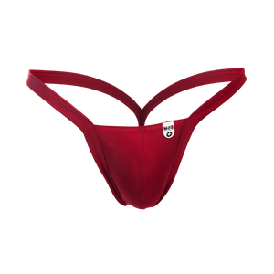 Male Basics Mob Y Buns Thong Red