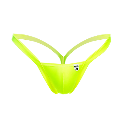 Male Basics Mob Y Buns Thong Neon Yellow