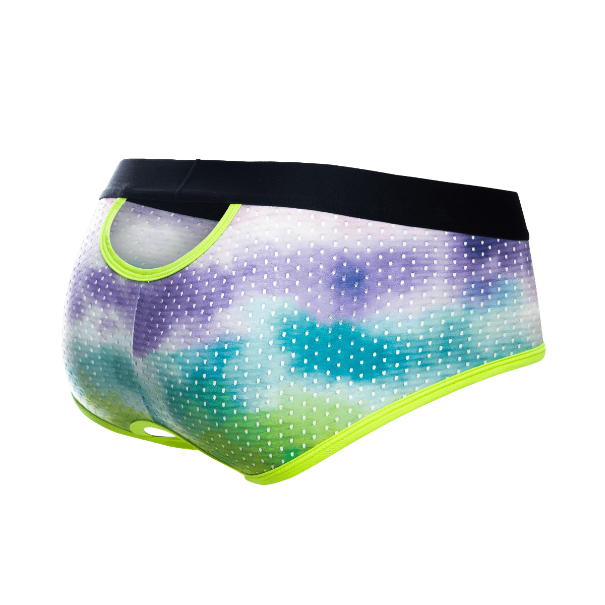 Male Basics MOB Men's Aero Brief Green Tye Dye