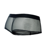 Male Basics MOB Men's Fishnet See Through Boxer Black
