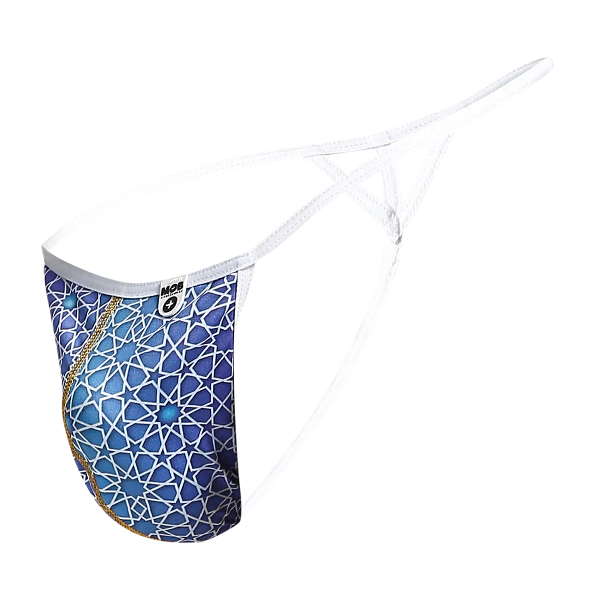 Male Basics MOB Men's Hipster T-Back Thong Print Mosiac