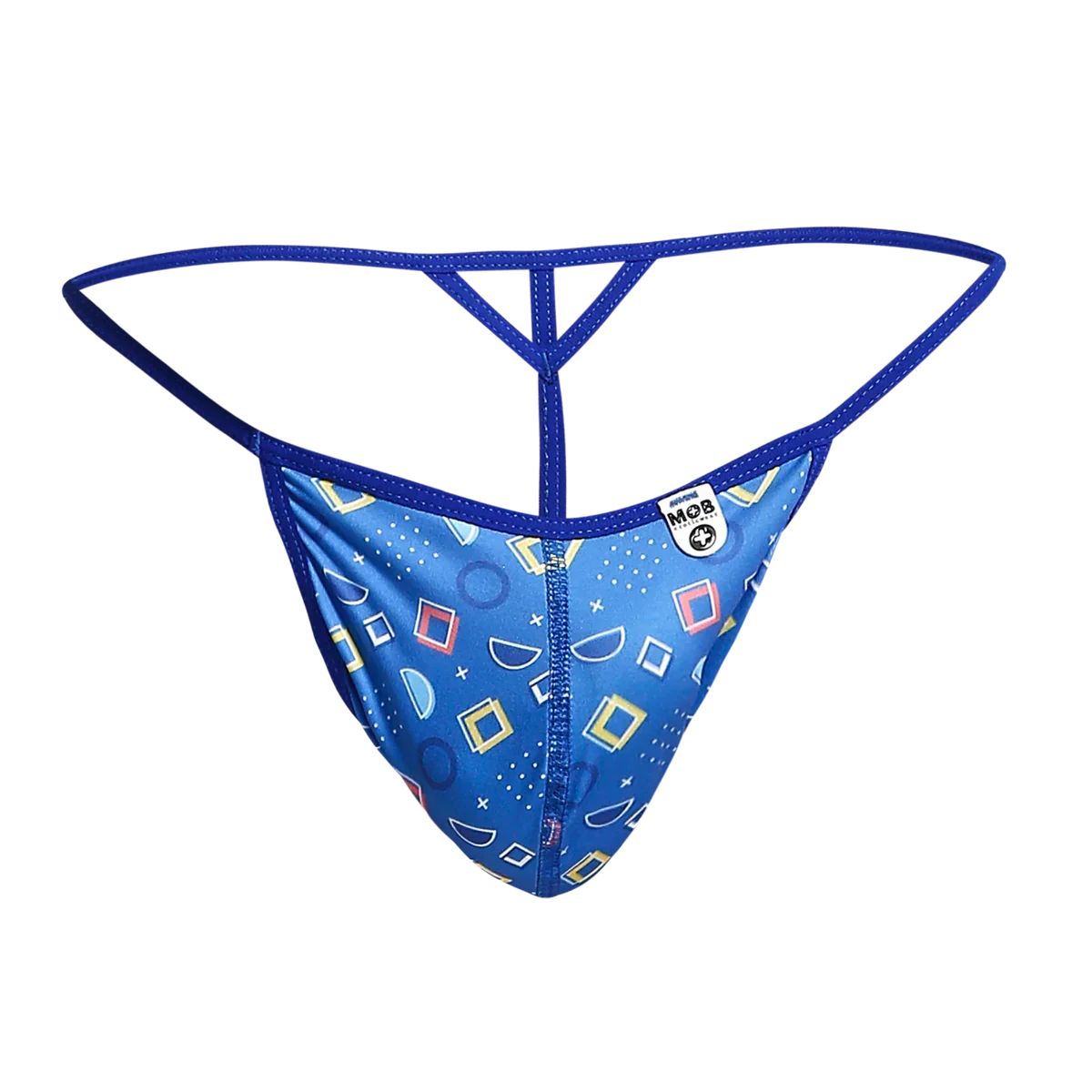 Male Basics MOB Men's Hipster T-Back Thong Print Spectrum