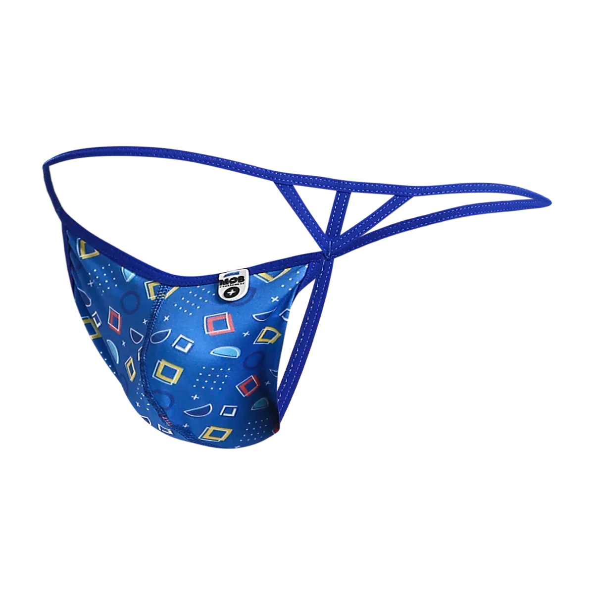 Male Basics MOB Men's Hipster T-Back Thong Print Spectrum