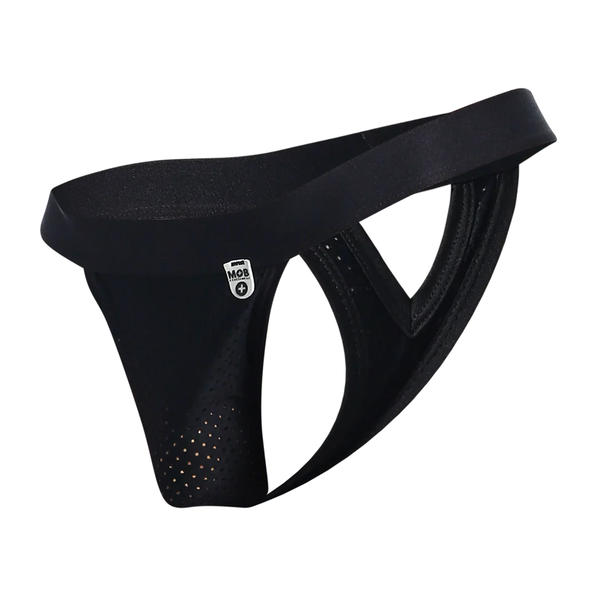 Male Basics MOB Men's Mesh Y Thong Black