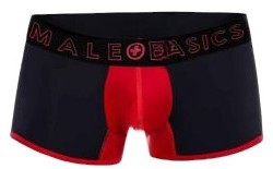 Male Basics Mob Neon Trunk Red