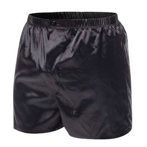 Male Basics Premium Satin Shorts Black