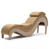 Liberator Supervio Premium Distressed Ultraleather Sex Chaise with Maple Frame and Cuff Kits
