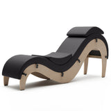 Liberator Supervio Premium Ultraleather Sex Chaise with Maple Frame and Cuff Kit Restraints