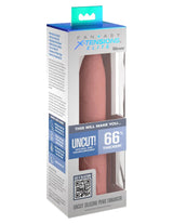 Fantasy X-tensions Elite Uncut 7 in. Open-Ended Silicone Penis Enhancement Sleeve