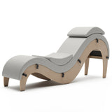 Liberator Supervio Premium Ultraleather Sex Chaise with Maple Frame and Cuff Kit Restraints