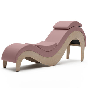 Liberator Supervio Premium Ultraleather Sex Chaise with Maple Frame and Cuff Kit Restraints