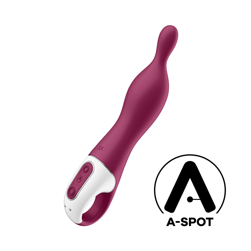 Satisfyer A-Mazing 1 Dual Motor Silicone Vibrating A-Spot & G-Spot Stimulator