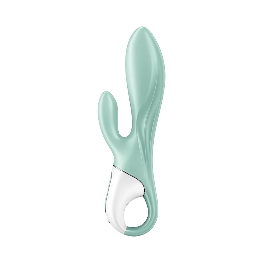 Satisfyer Air Pump Bunny 5+ 12 Mode Inflatable Rabbit Vibrator with Connect App Mint