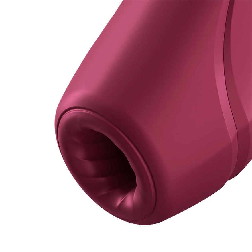 Satisfyer Curvy 1+ 2-N-1 Rechargeable Silicone Clitoral Stimulator with Air Pulse Technology