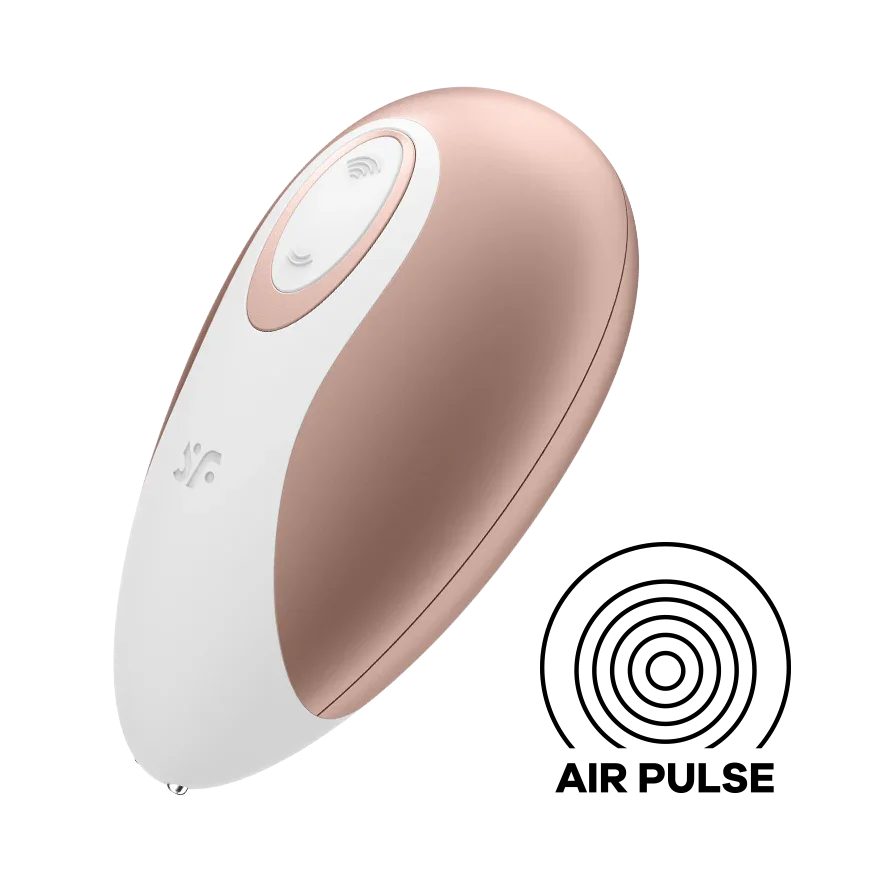 Satisfyer Deluxe Silicone Rechargeable Clitoral Stimulator with Air Wave Technology