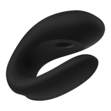 Satisfyer Double Joy Rechargeable Silicone Couples App Enabled Dual Stimulating Vibrator