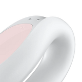 Satisfyer Double Joy Rechargeable Silicone Couples App Enabled Dual Stimulating Vibrator