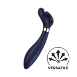 Satisfyer Endless Fun Silicone 100 Combination Multifunctional Couples Vibrator Waterproof