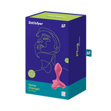 Satisfyer Game Changer Rechargeable Silicone 12 Level Vibrating Anal Plug