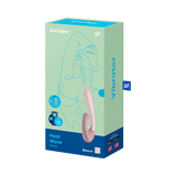 Satisfyer Heat Wave Silicone Warming Rabbit App Enabled Vibrator