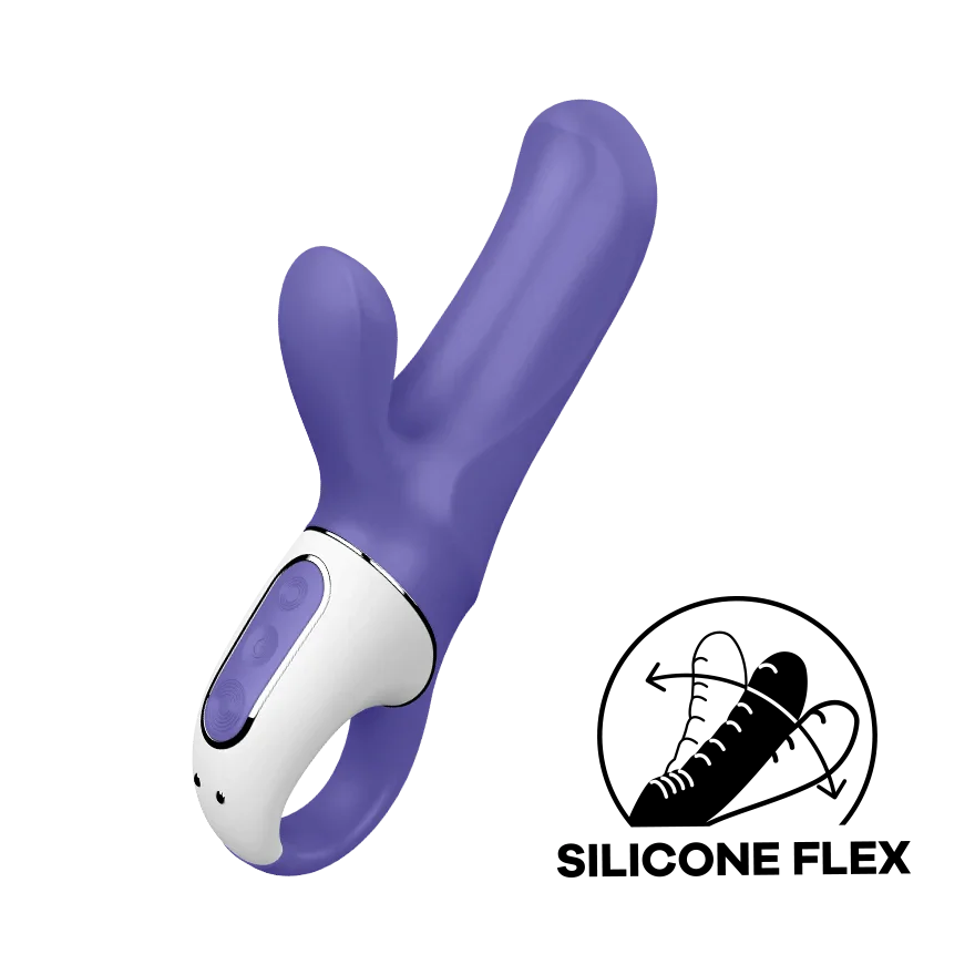 Satisfyer Magic Bunny 12 Function G-Spot & Clitoral Rabbit Vibrator Blue