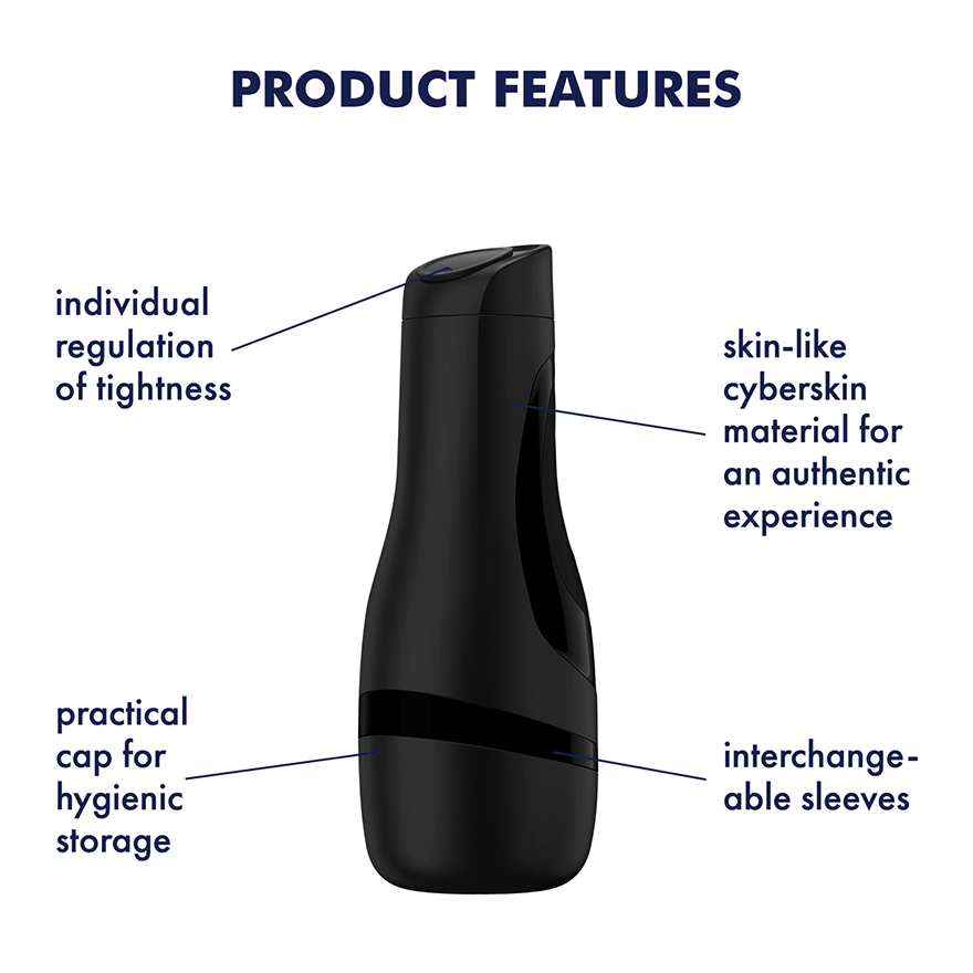 Satisfyer Men Classic Stroker & Oral Sex Foreplay Aid