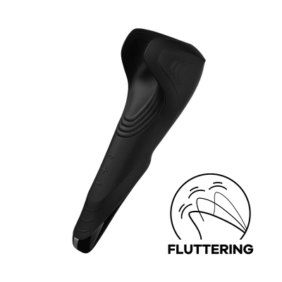 Satisfyer Men Wand Male Stroker USB Rechargeable Multi Function Penis Vibrator Black