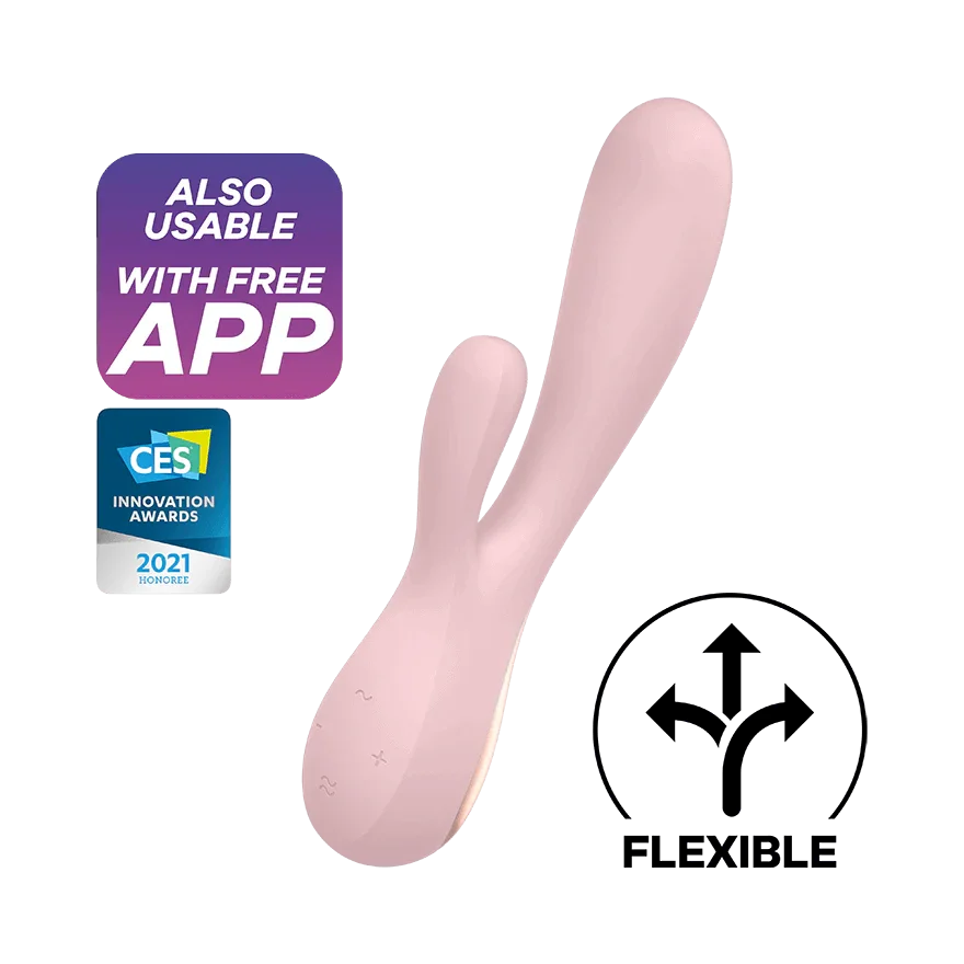 Satisfyer Mono Flex Rechargeable Silicone 50 Vibration Combo App Enabl - Romantic Blessings Satisfyer Mono Flex Rechargeable Silicone 50 Vibration Combo App Enabl - Romantic Blessings