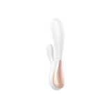 Satisfyer Mono Flex Rechargeable Silicone 50 Vibration Combo App Enabled Rabbit Vibrator