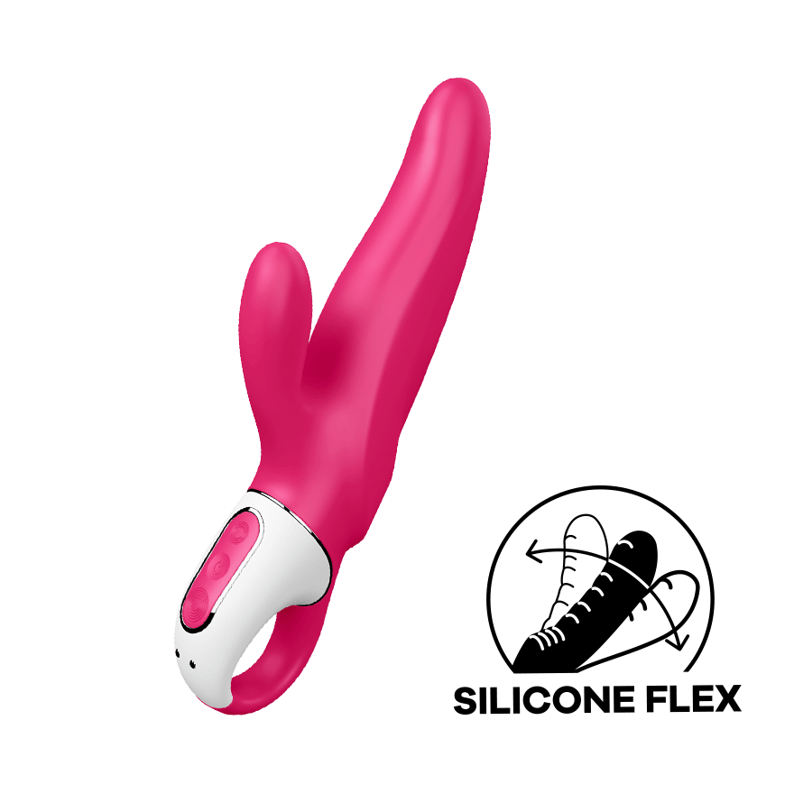 Satisfyer Mr. Rabbit Vibrator G-Spot and Clitoris Stimulator Waterproof Pink