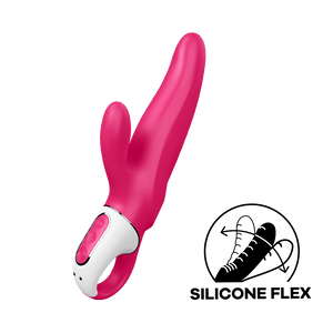 Satisfyer Mr. Rabbit Vibrator G-Spot and Clitoris Stimulator Waterproof Pink
